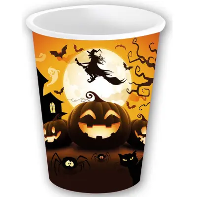 Pumpa Pappersmugg 6-pack