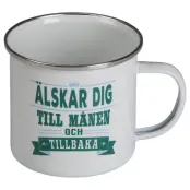 Retro Mugg -Älskar Dig