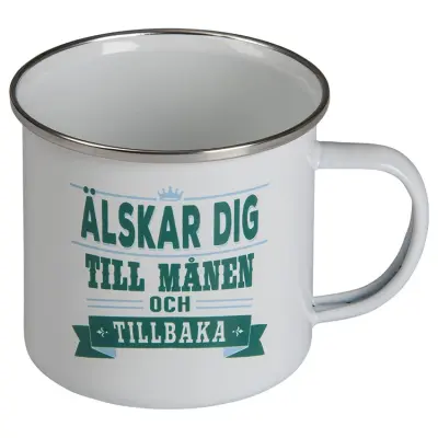 Retro Mugg -Älskar Dig
