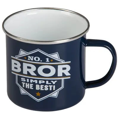 Retro Mugg - No.1 Bror