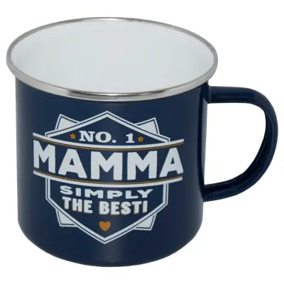 Retro Mugg - No.1 Mamma