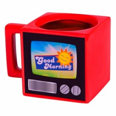 Retro TV-Mugg
