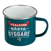 Retromugg med Text - Byggare