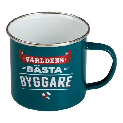 Retromugg med Text - Byggare