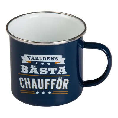 Retromugg med Text - Chaufför