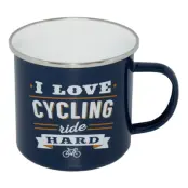 Retromugg med Text - Love Cycling