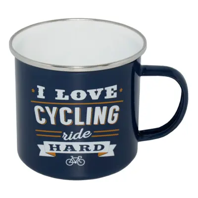 Retromugg med Text - Love Cycling