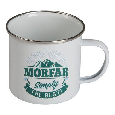 Retromugg med Text - Morfar