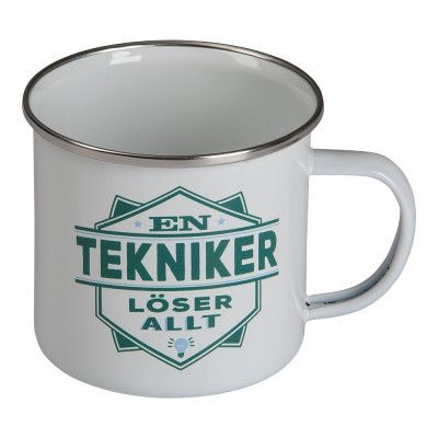 Retromugg med Text - Tekniker