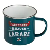 Retromugg med Text - Världens Bästa Lärare