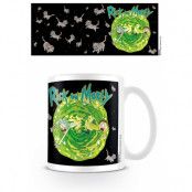 Rick And Morty Mugg Floating Cat Dimension