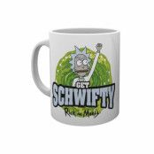 Rick and Morty, Mugg - Get Schwifty
