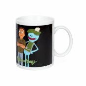 Rick and Morty, Värmeväxlande Mugg - Jerry, Mr Meeseeks