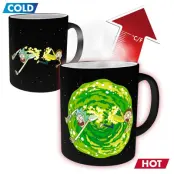 Rick&Morty Färgskiftande Mugg