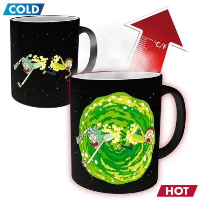Rick&Morty Färgskiftande Mugg