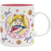 Sailor Moon - Anime Mugg - Sailor Moon & Luna - för  flerfärgad