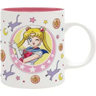 Sailor Moon - Anime Mugg - Sailor Moon & Luna - för  flerfärgad