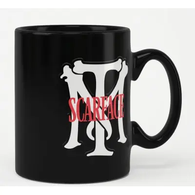 Scarface Mugg - Tony Montana - för  svart