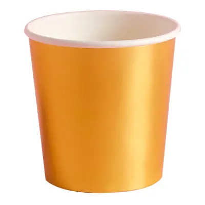 Shotglas i Papp Guld - 10-pack