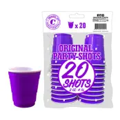 Shotglas Lila - 20-pack