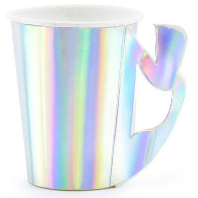 Sjöjungfru Pappersmugg 6-pack