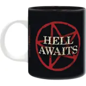 Slayer Mugg - Hell Awaits - för  flerfärgad