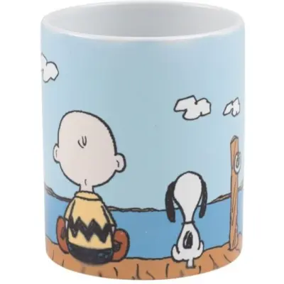 Snobben - Anime Mugg - Charlie Brown und Snoopy - för  flerfärgad