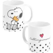 Snobben - Anime Mugg - Lieblingsmensch - för None - vit