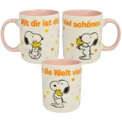 Snobben - Anime Mugg - Mit dir ist die Welt viel schöner - för None - flerfärgad