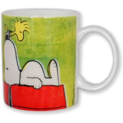 Snobben - Anime Mugg - Snoopy und Woodstock - för None - flerfärgad