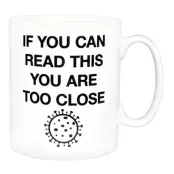Social Distance Mugg