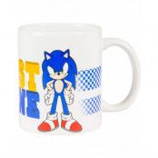 Sonic Fast Lane Keramik Mugg - Licensierad