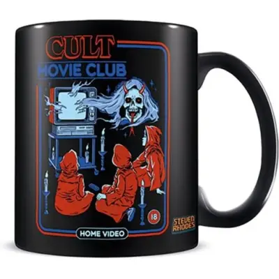 Steven Rhodes - Fun Mugg - Movie Club - för  svart