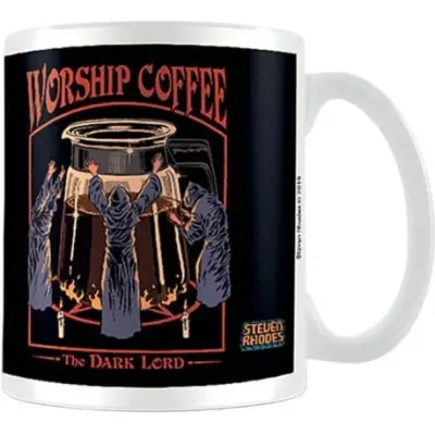 Steven Rhodes - Fun Mugg - Workship Coffee - för  flerfärgad