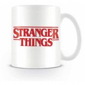 Stranger Things - Logo White Mug
