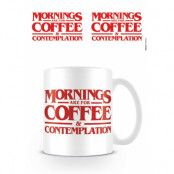 Stranger Things Mugg Coffee And Contemplation