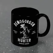 Stranger Things Mugg - Demogorgon Hunter - för  svart