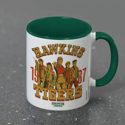 Stranger Things Mugg - Hawkins Tigers - för None - flerfärgad