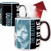 The Beatles Mugg - Let It Be - Tasse mit Thermoeffekt - för  flerfärgad