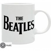 The Beatles Mugg - Logo - för  flerfärgad