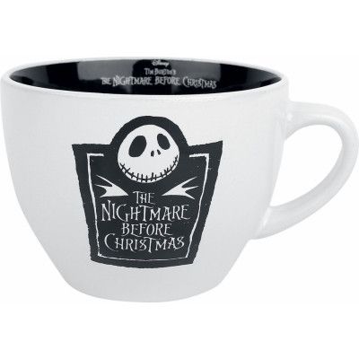 The Nightmare Before Christmas - Disney Mugg - Cappuccinomugg - för  svart/vit