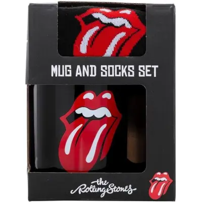 The Rolling Stones Mugg - Tongue - Tassen-Socken-Set - för None -