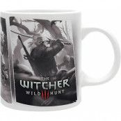 The Witcher - gaming Mugg - Geralt, Ciri & Yennefer - för