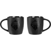 The Witcher - gaming Mugg - Wolf - för  svart
