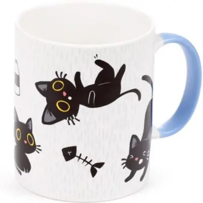 Tierisch - Fun Mugg - Lucky - The Black Cat - för None - flerfärgad