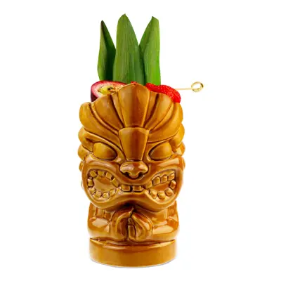 Tiki Drinkmugg Figur