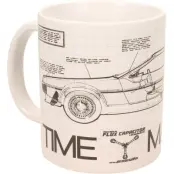 Tillbaka till framtiden Mugg - Time Machine - för