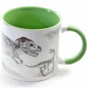 Värmekänslig Dinosaurie Mugg