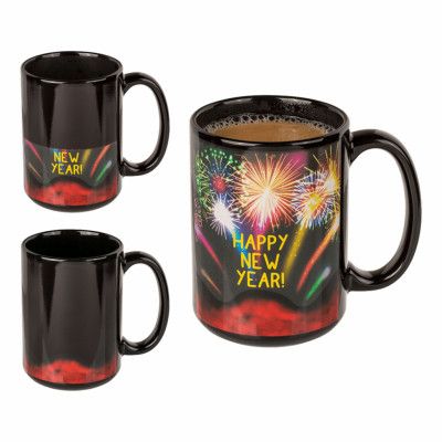 Värmekänslig Mugg Happy New Year