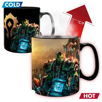 World Of Warcraft Färgskiftande Mugg